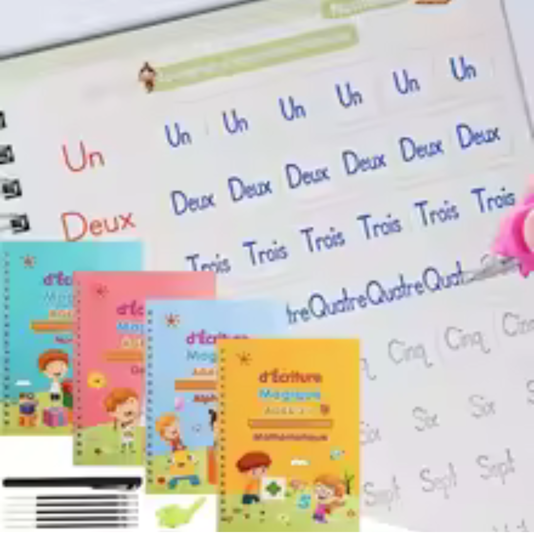 4 Cahiers Magiques pour Enfants