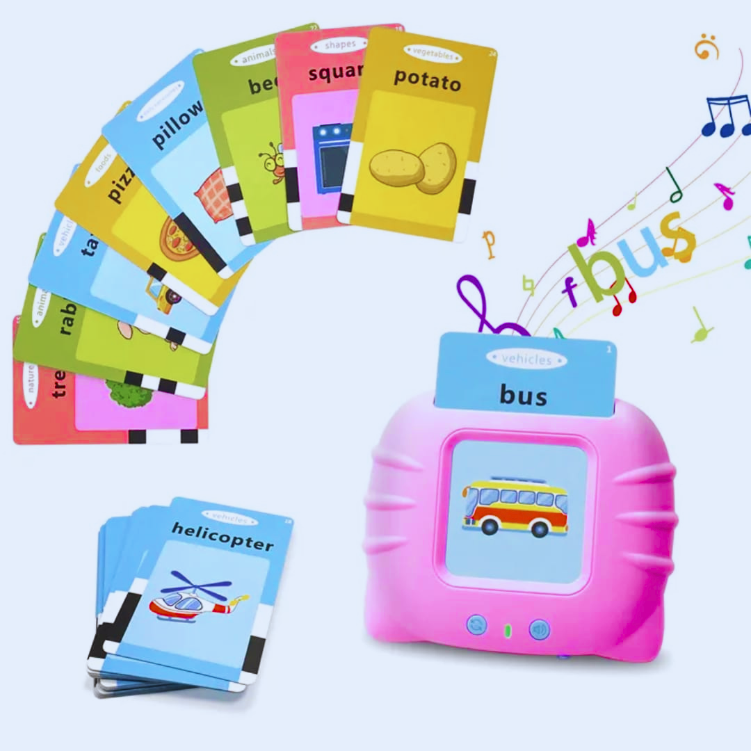 Jouets éducatifs pour enfants Machine d'apprentissage de cartes Flash