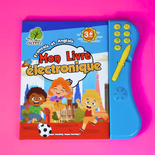 Livre Électronique Sonore en Français Anglais pour Enfants