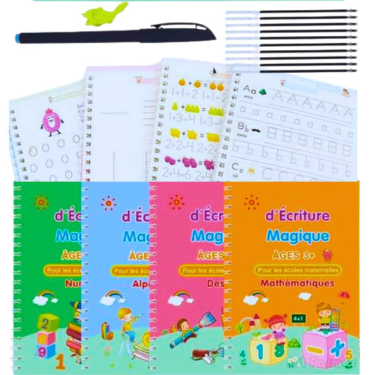 4 Cahiers Magiques pour Enfants